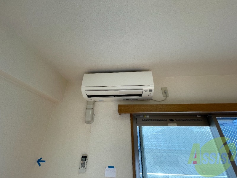 その他設備　エアコンもついており冬も夏快適にお過ごしいただけます