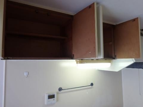 　収納　キッチン上部収納