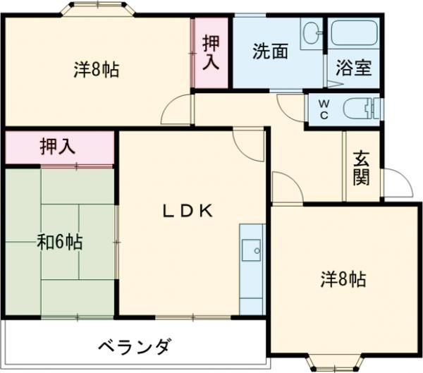 サンリッチ石榑I2D_間取り_0