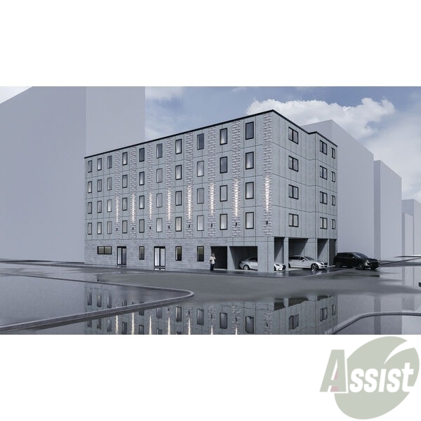 建物外観　外観予想パース「ＤＡＩＴＯｒｅｓｉｄｅｎｃｅ中央区役所前」