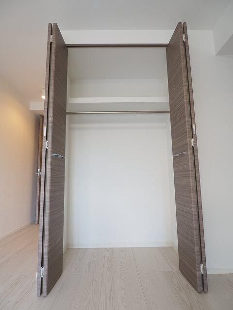 収納　大きなスペースがあり、収納には困りません