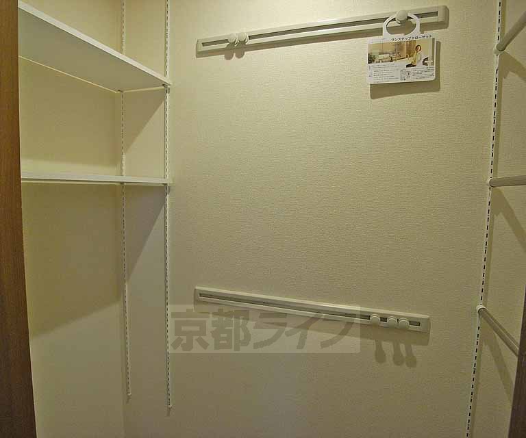 収納　ワンステップクローゼットです。