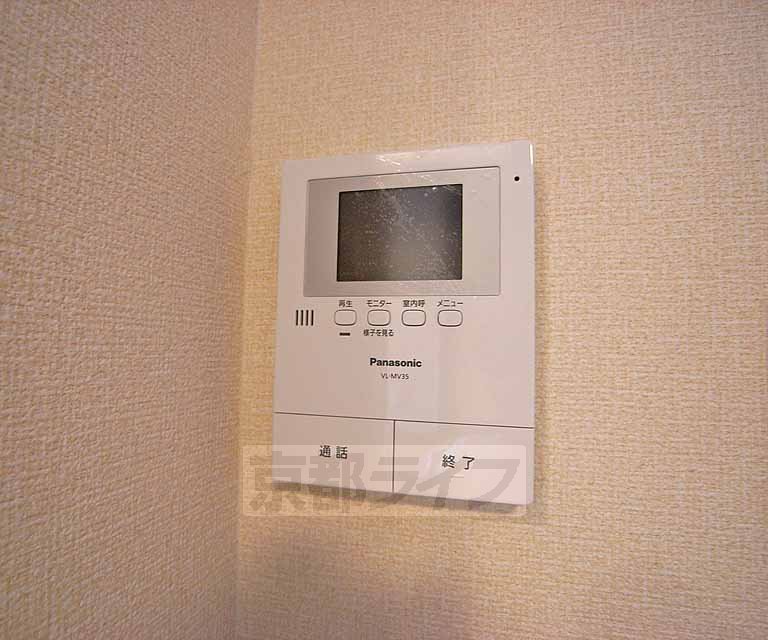 セキュリティ　モニターホンです。