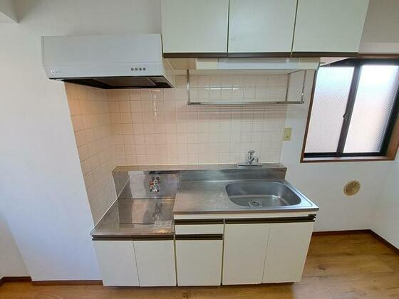 キッチン　ガスコンロ設置可