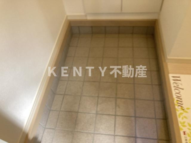 玄関　ゆったりとした玄関です