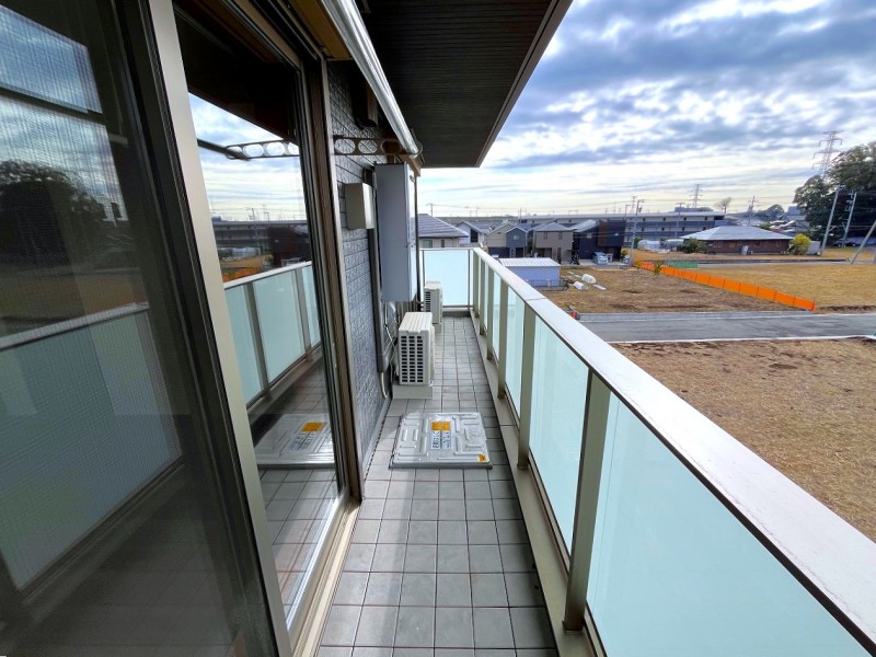 バルコニー　バルコニー付きです