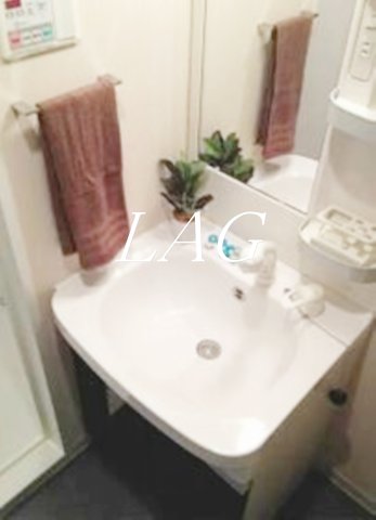 洗面設備　洗面台です。（モデルルームです）