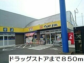 ドラックストア　ドラッグストア（ドラッグストア）まで850m