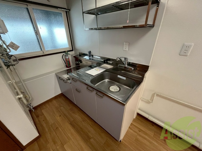 キッチン　キッチンはスペースも広々していて使いやすそうですよ！