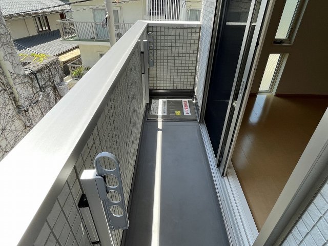 バルコニー　落ち着いた時間を過ごせるバルコニーです