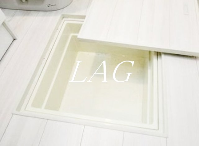 収納　床下収納です。