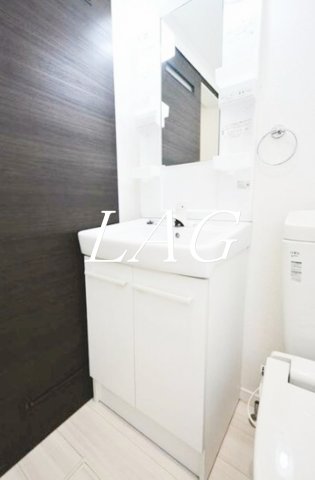 洗面設備　洗面台です。