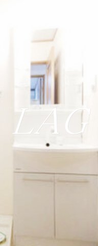 洗面設備　独立洗面台です。