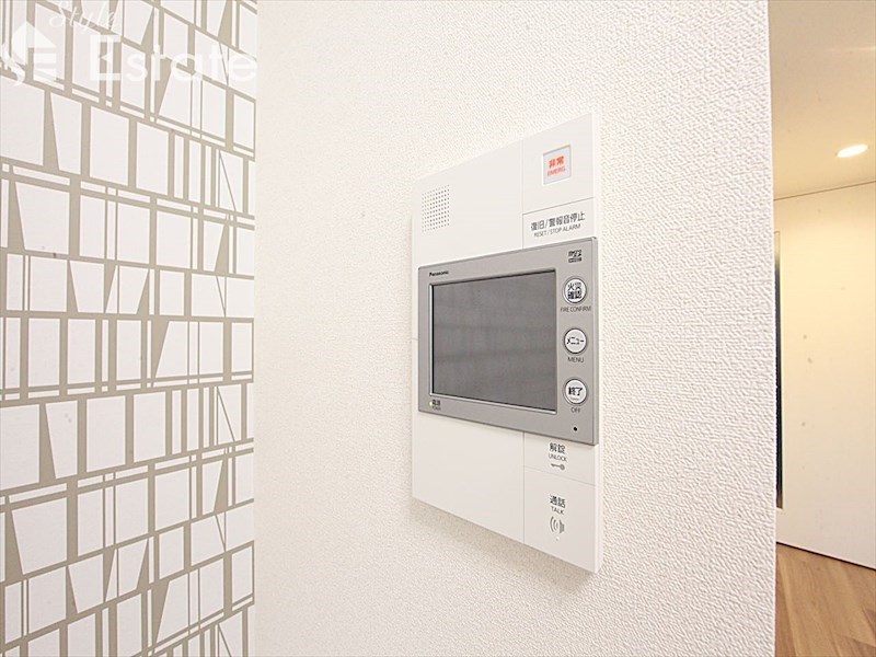 セキュリティ　モニター付きインターホン