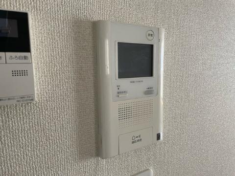 セキュリティ　カメラ付インターホン（イメージ）