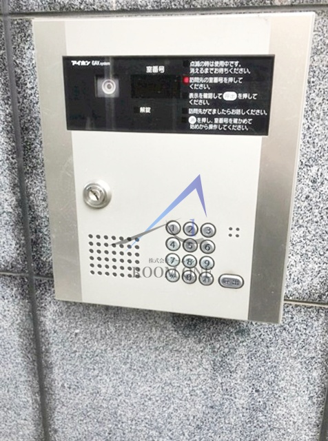 セキュリティ　オートロックです。