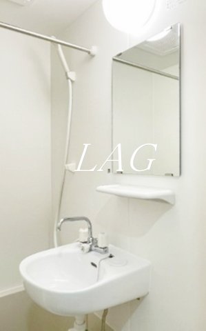 洗面設備　洗面台です。