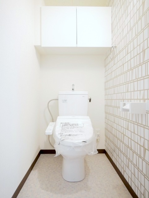 トイレ　ウォシュレット付きのトイレです♪