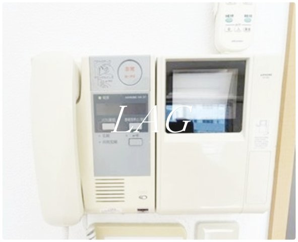 セキュリティ　モニター付きインターフォンです。