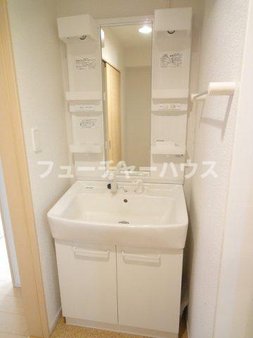 洗面設備　洗面所です