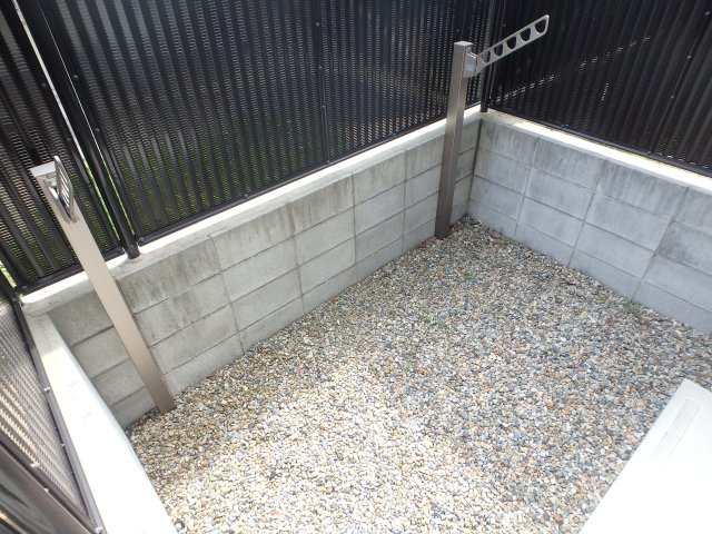 庭　お庭が付いています