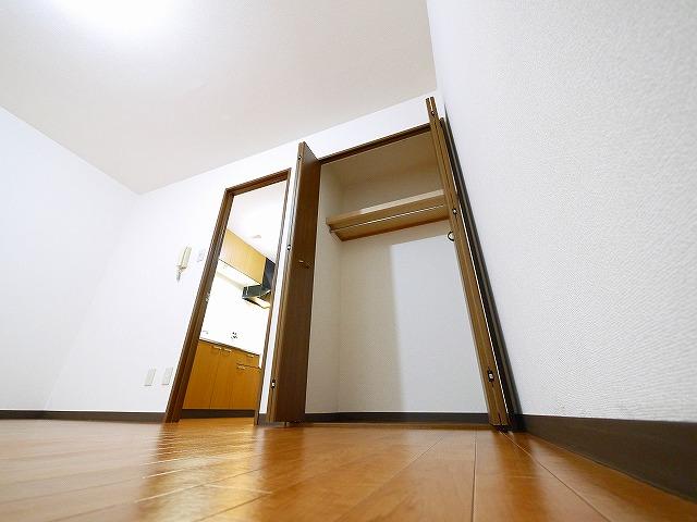 収納　ちょっとした収納スペースも充実しています