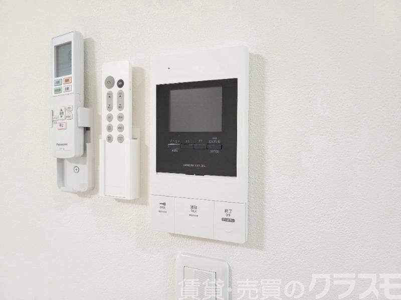 セキュリティ　来訪者が確認できるモニターホン♪