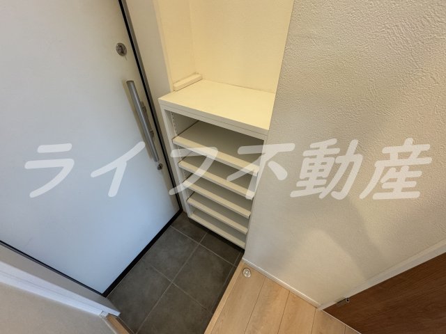 収納　たっぷりとした収納スペースです