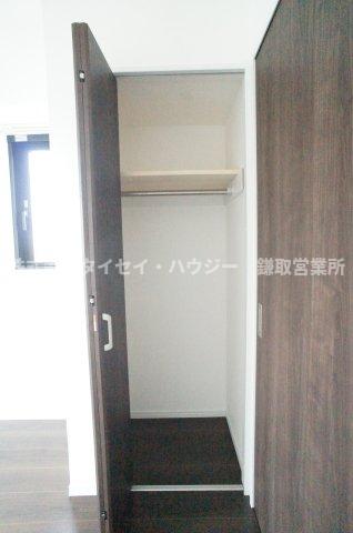 収納　同タイプのお部屋の写真です。