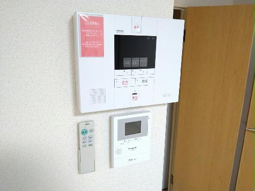 セキュリティ　モニターホン標準設置