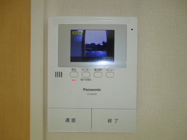 セキュリティ　カメラ付インターホン(イメージ)