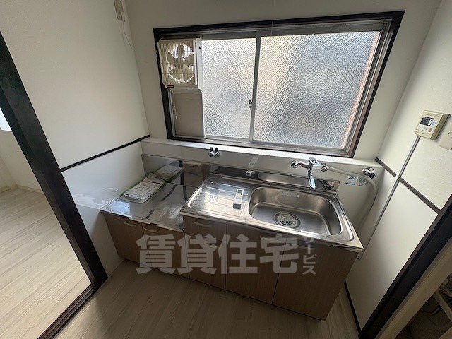 万富マンションのキッチン写真
