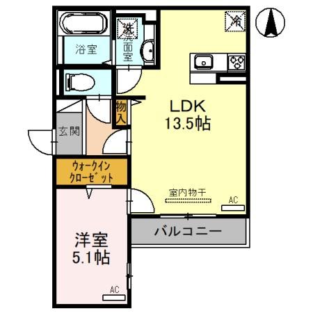 TMK西北の間取り写真