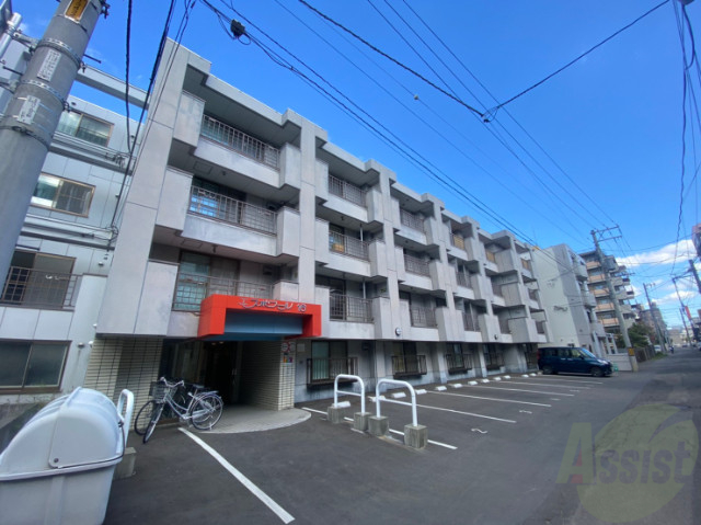 建物外観　札幌市中央区南４条西「エスポワール１６」