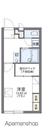 レオパレスTUKIJIの間取り写真