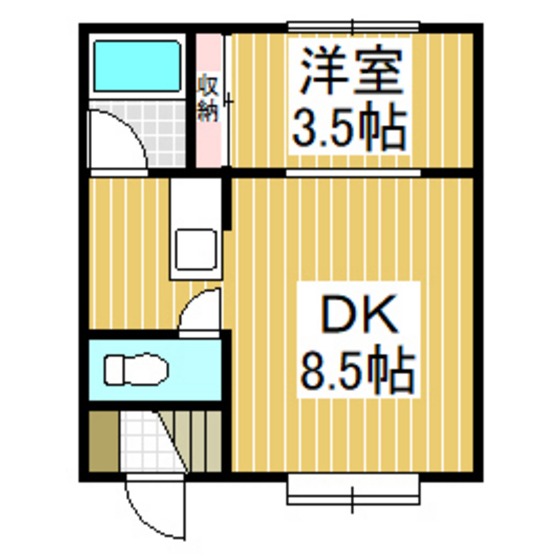プロム93の間取り写真