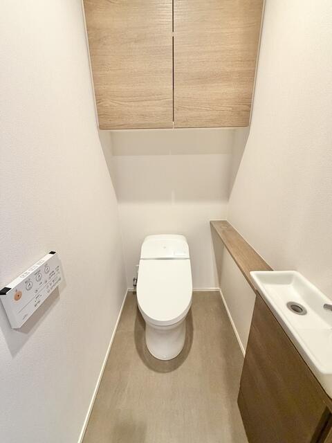 新交通ゆりかもめ 新豊洲駅 徒歩6分 31階建 築11年のトイレ写真