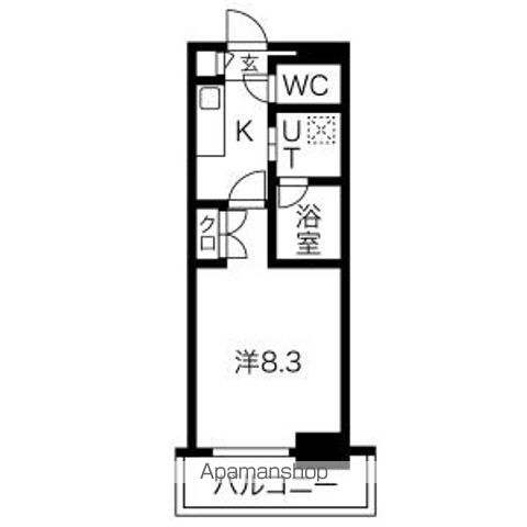 シティライフ今池の間取り写真