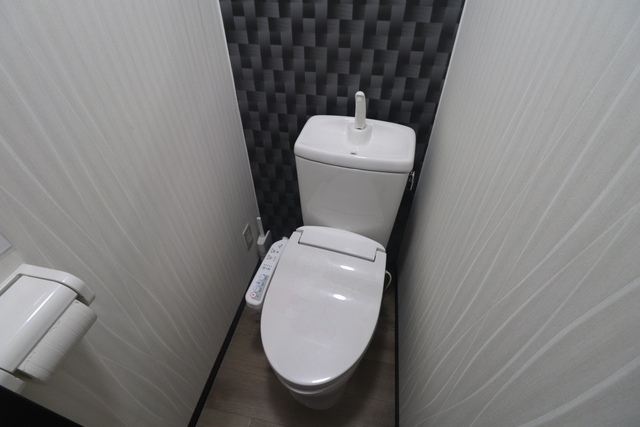 地下鉄四つ橋線 岸里駅 徒歩4分 2階建 築57年のトイレ写真