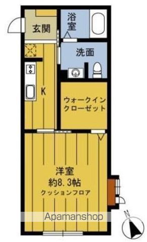 ＪＲ中央線 三鷹駅 徒歩9分 2階建 築20年の間取り写真