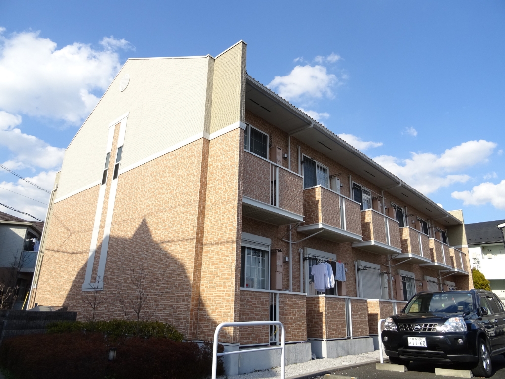 建物外観　お洒落なサイデング貼り！