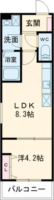 D porta arcobalenoの間取り写真