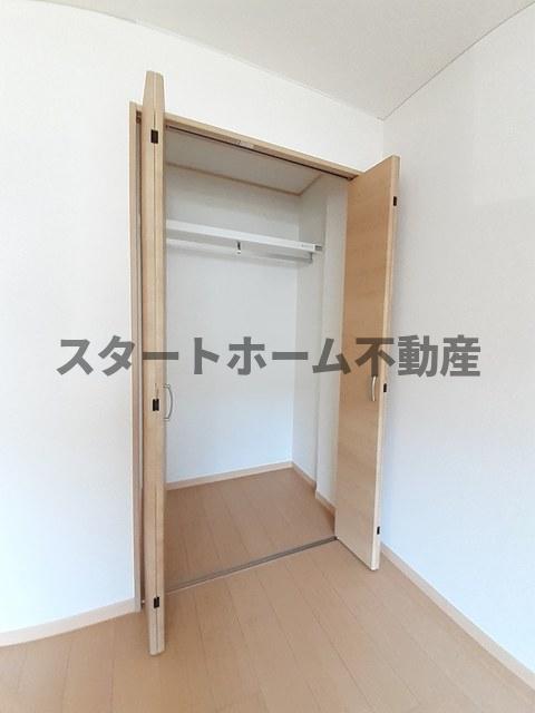 収納　十分な収納スペースがあります