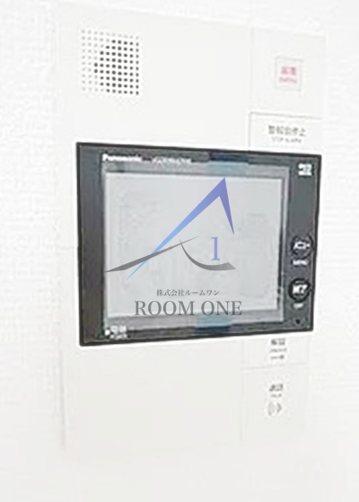 セキュリティ　モニター付きインターホンです。