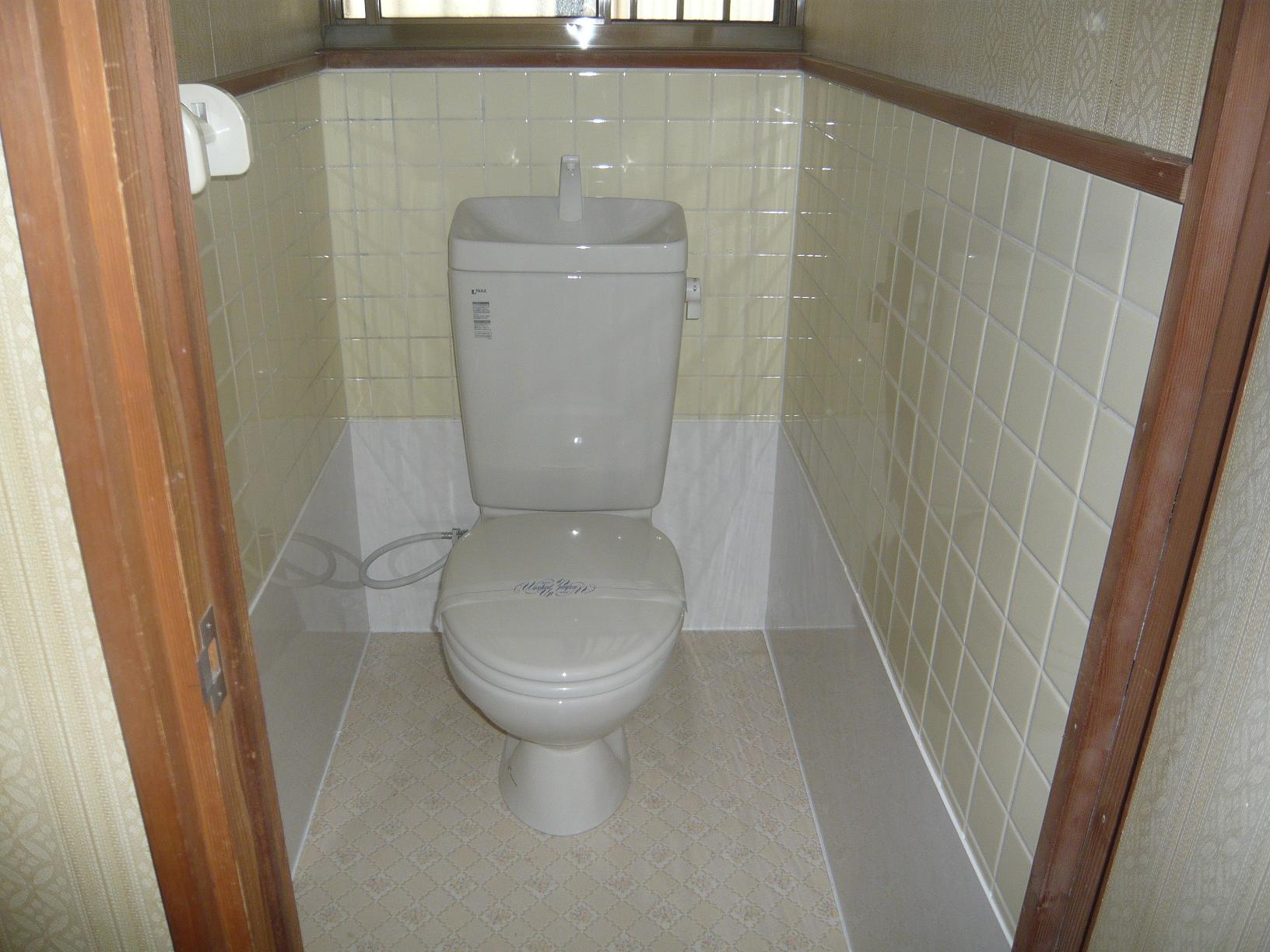 鹿児島市 1階建 築44年のトイレ写真
