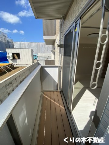 バルコニー　同タイプのお部屋です（現況を優先します）