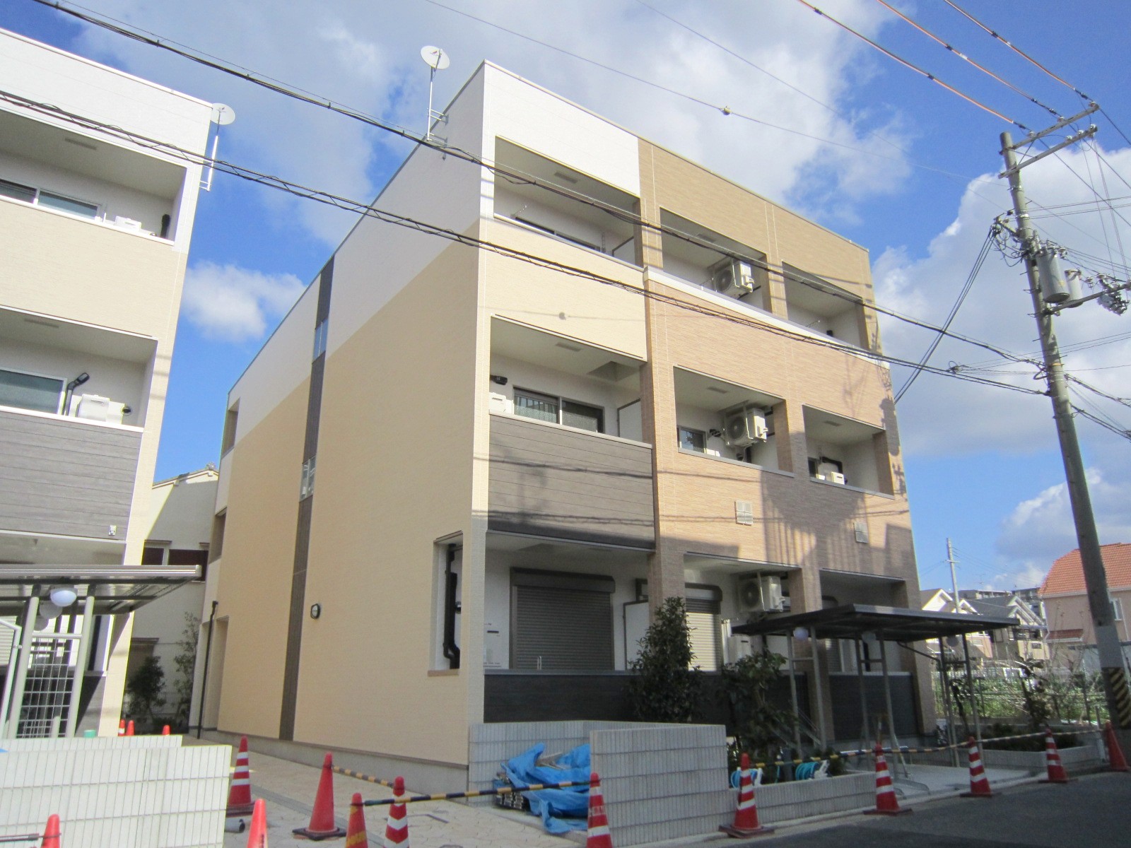 フジパレス堺なかもずIII番館の外観写真