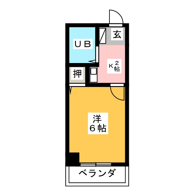 八木兵小田井ハウスの間取り