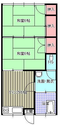 戸山ハイツの間取り