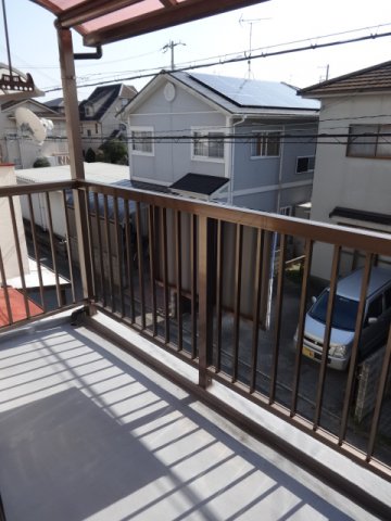 バルコニー　南向き日当良好バルコニー！